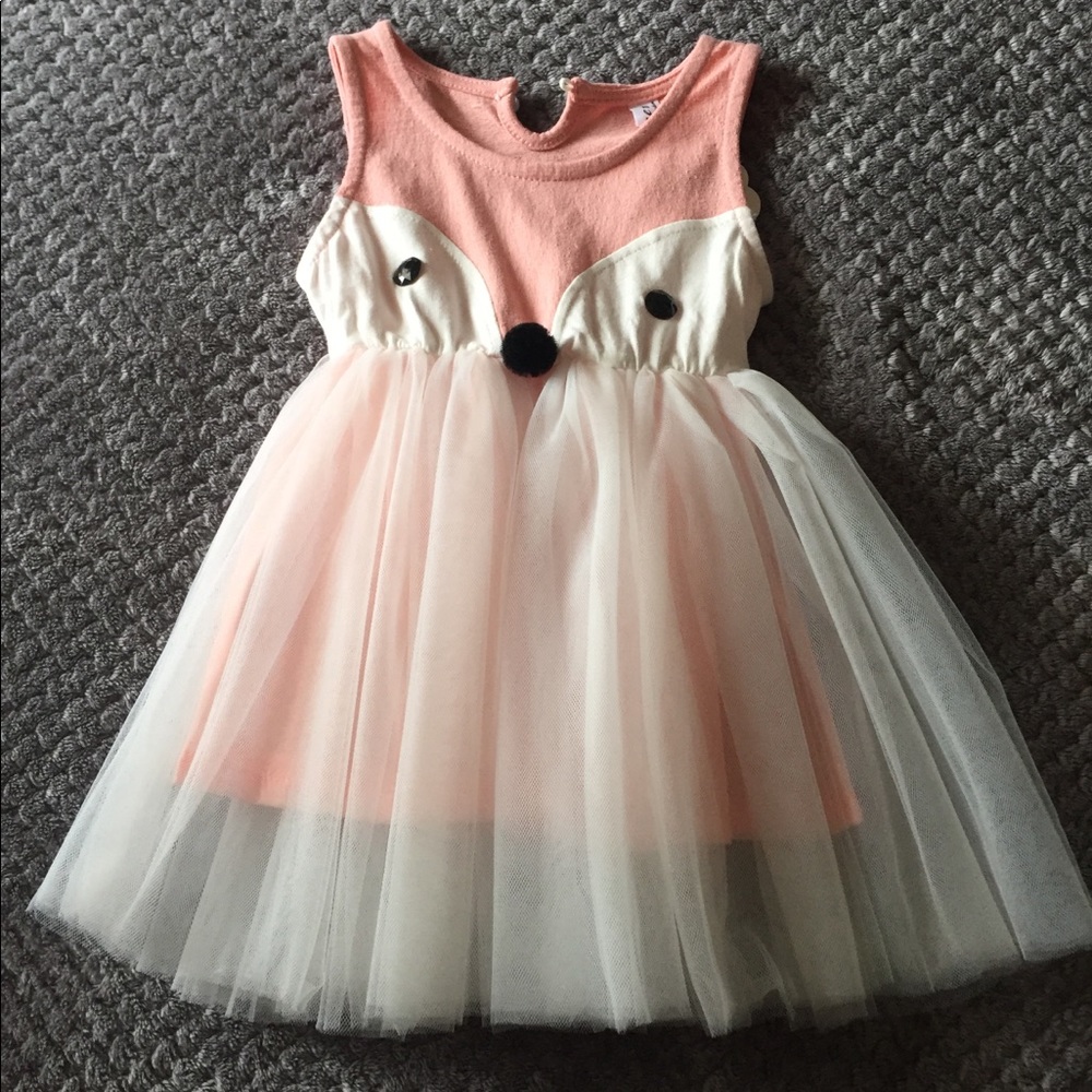 Fox Tutu Dress 18-24 Months